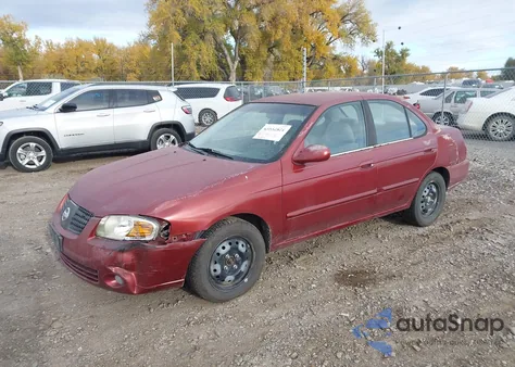 2004 Nissan Sentra 1.8S from USA, damaged, VIN 3N1CB51D24L906104